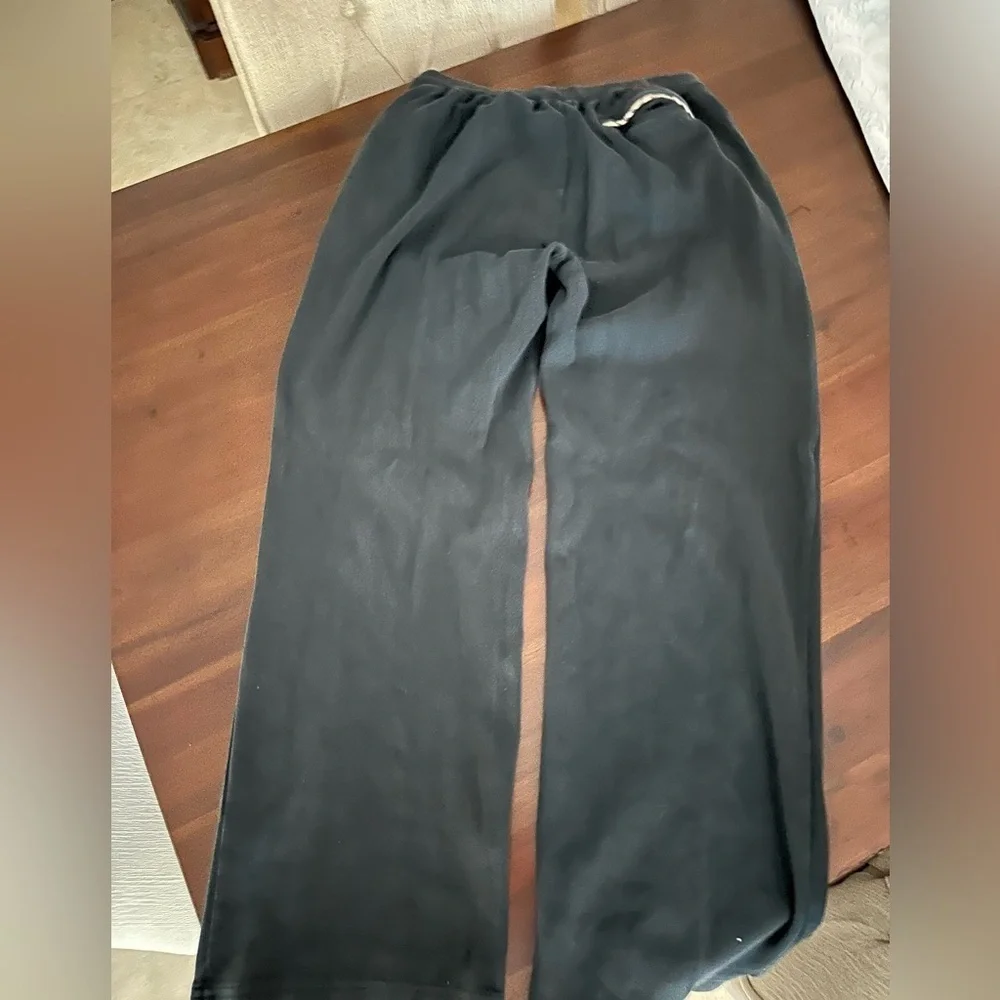 Burberry Golf Black Joggers Nova Check Trim on Back Pocket (M1)